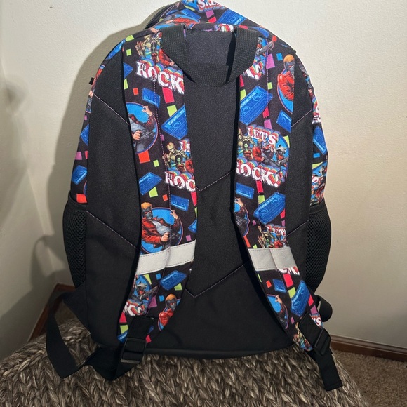 4pc Guardians of the Galaxy Backpack, Lunchbox, Pencil Box, and Lanyard - Picture 4 of 5